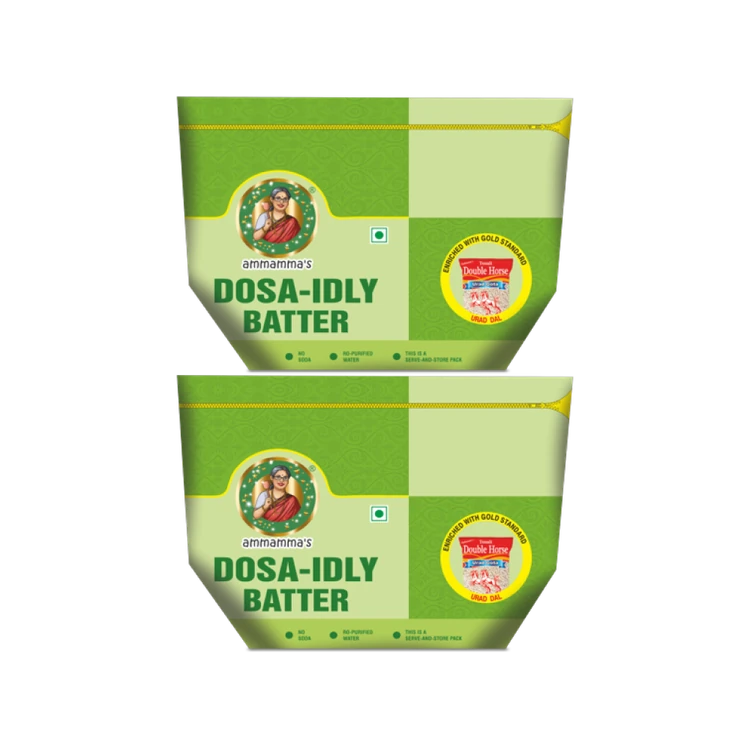 ammamma's Dosa-Idly Batter - Pack of 2