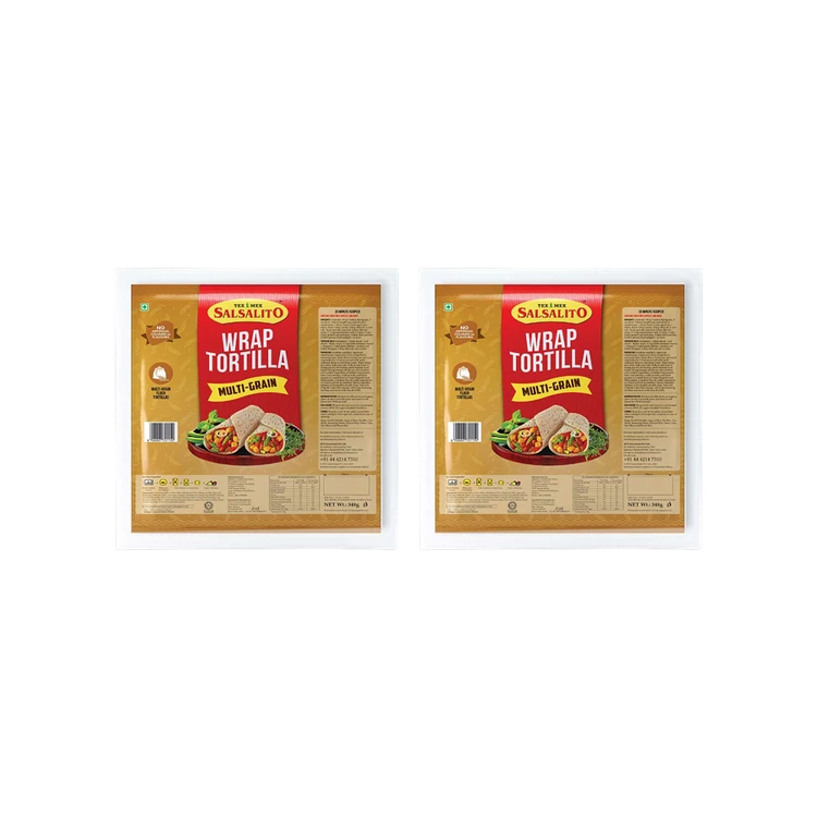 Salsalito Multigrain Tortilla Wrap (6 pcs) - Pack of 2