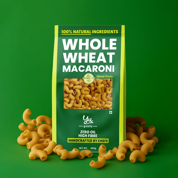 Yu 100% Whole Wheat Elbow Macaroni Pasta