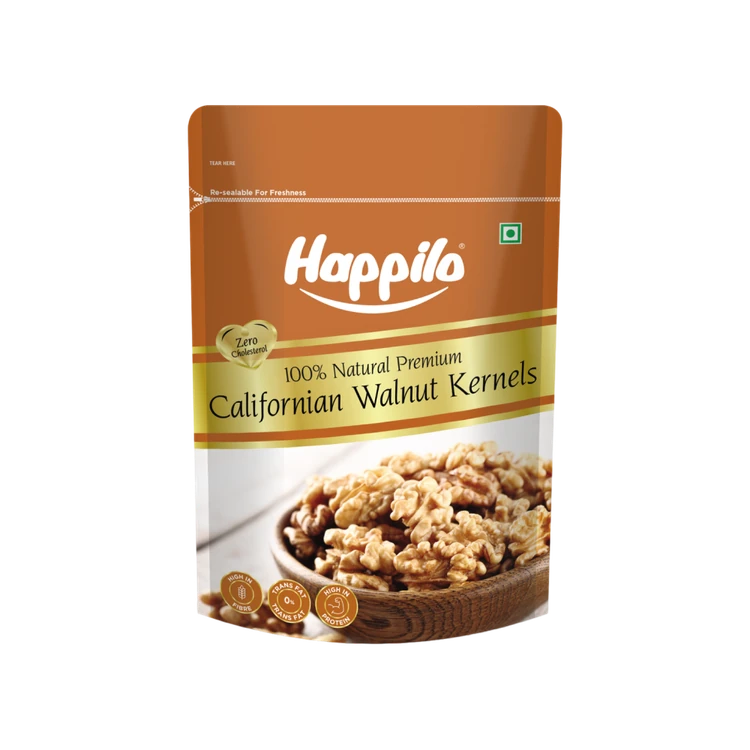 Happilo Premium Natural Californian Walnut Kernels (Akrotu Bija)