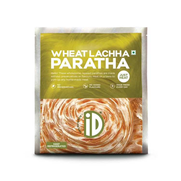 iD Wheat Lachha Paratha