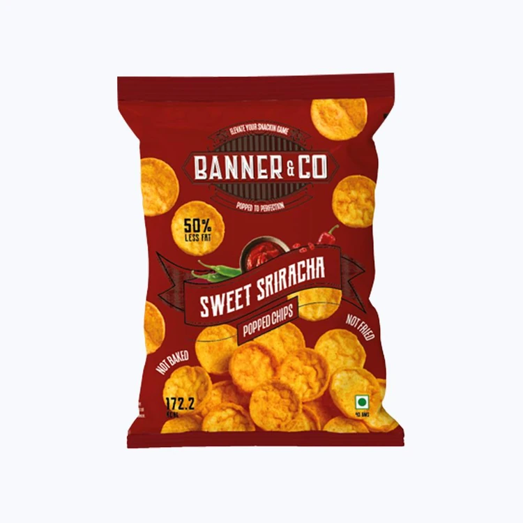 Banner & Co Sweet Sriracha Popped Chips