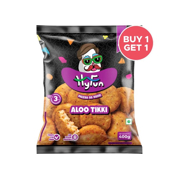HyFun Aloo Tikki - Buy 1 Get 1 Free