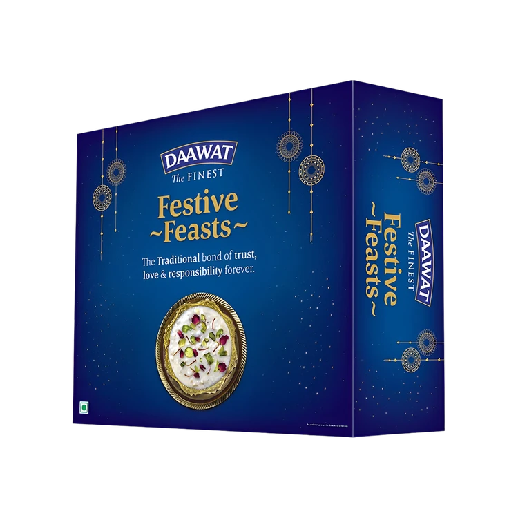 Daawat Traditional Basmati Rice (Long Grain) - Rakhi Festive Feast Pack (Basmati Akki)