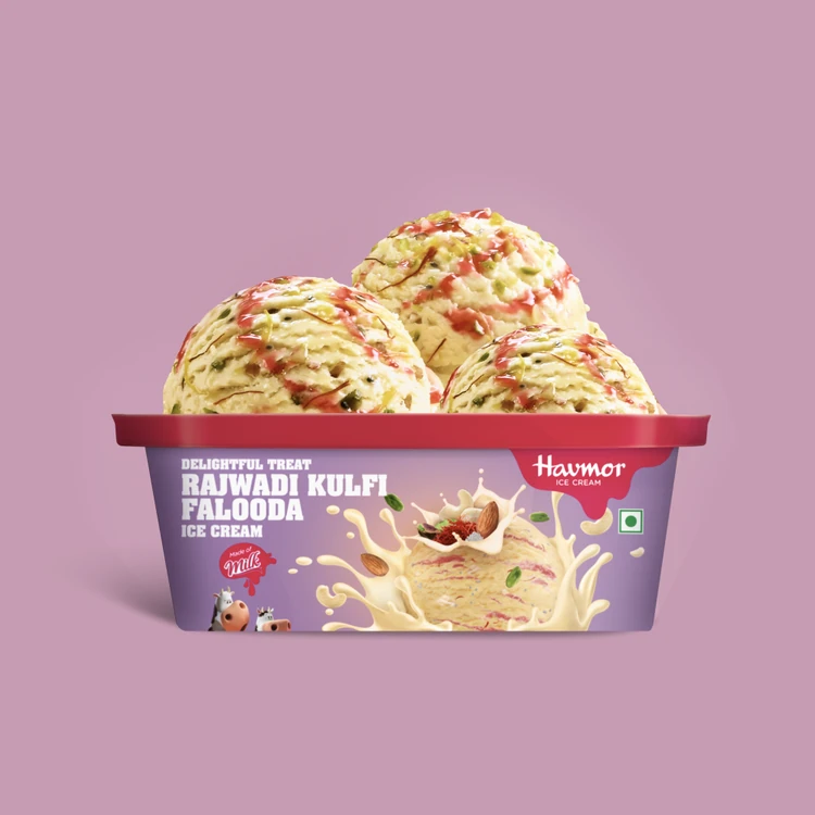 Havmor Rajwadi Kulfi Falooda Ice Cream Tub