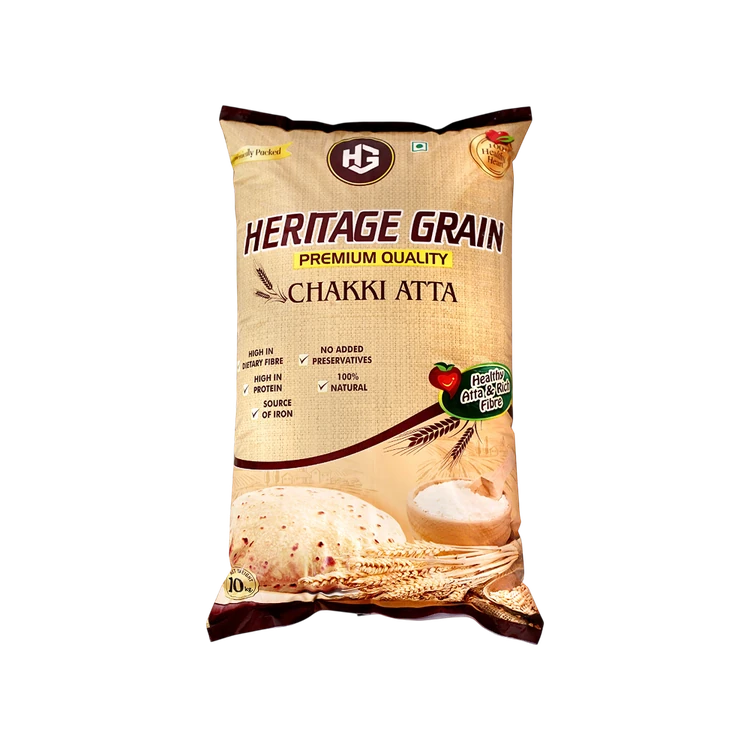 HERITAGE GRAIN Premium Chakki Atta