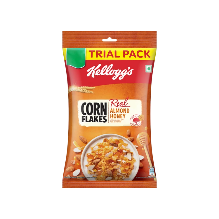 Kellogg's Real Almond Honey Corn Flakes