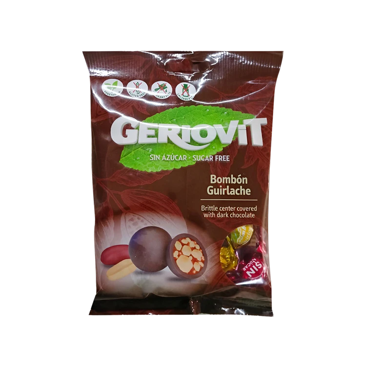 Geriovit Crunch Chocolate Candy (Sugar Free)