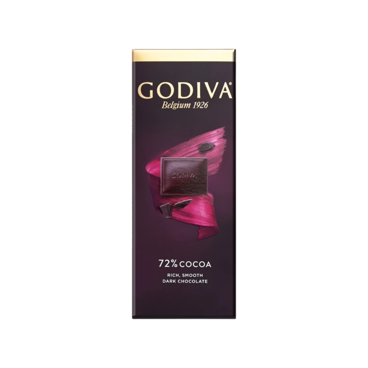 Godiva 72% Cacao Dark Chocolate Bar