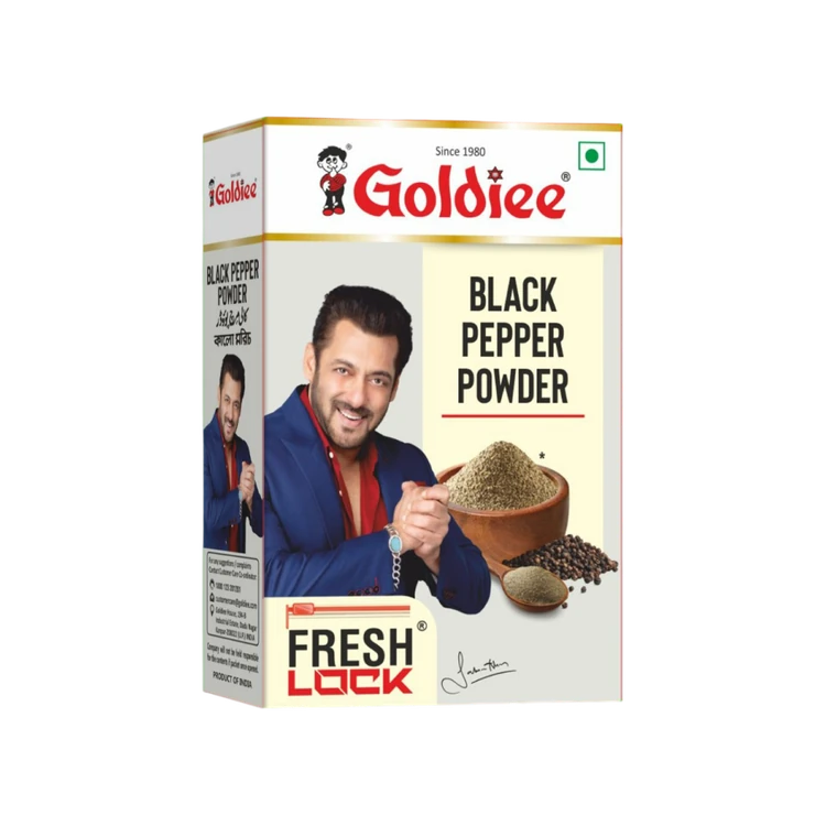 Goldiee Black Pepper Powder (Menasu Pudi)