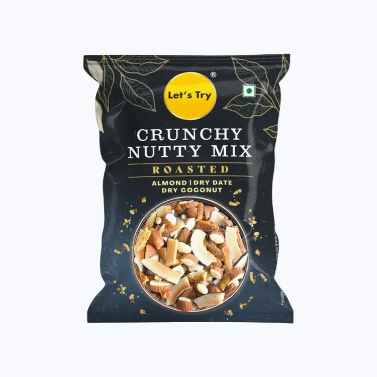 Let's Try Crunchy Nut Trail Mix