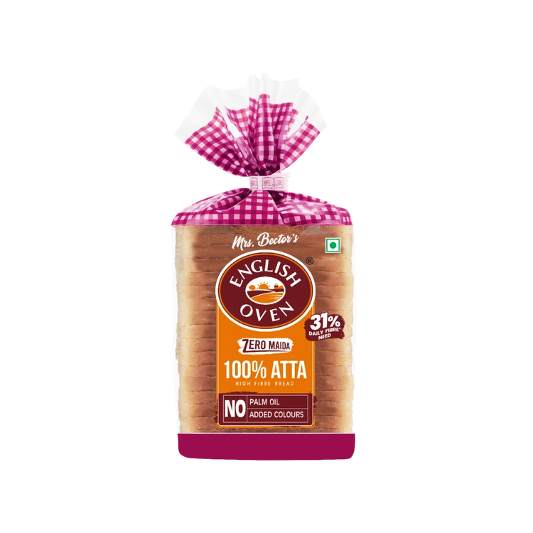 English Oven Zero maida 100% Atta/ Wheat Bread