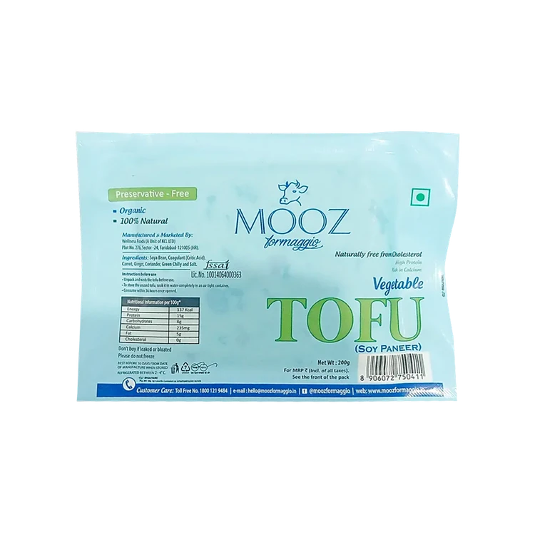 Mooz Organic Vegetable Tofu
