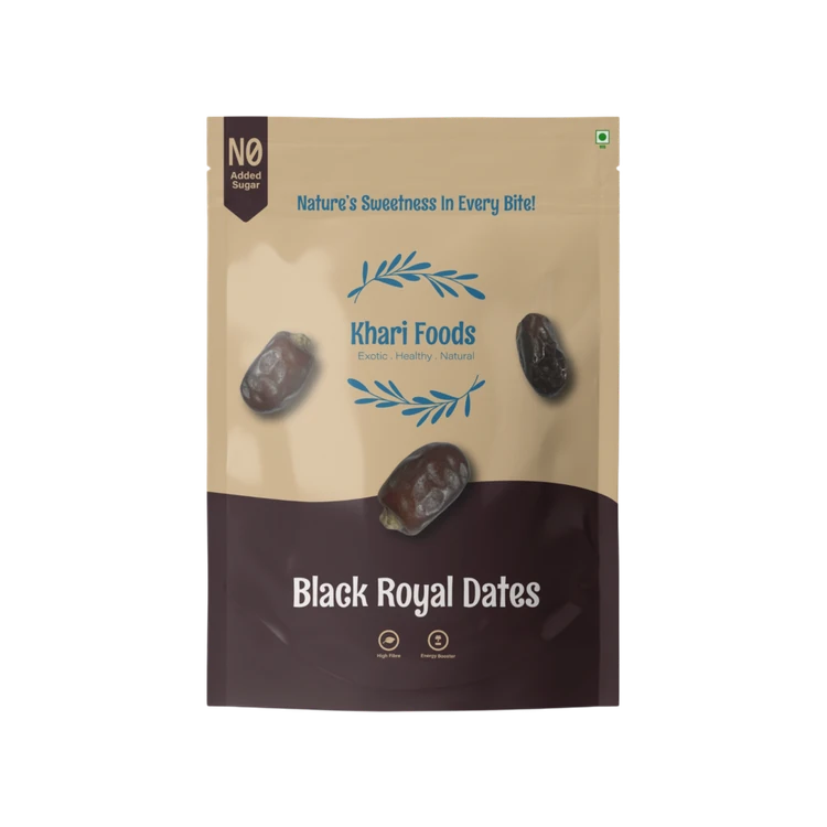 Khari Foods Black Royal Dates /Khajur (Kharjura)