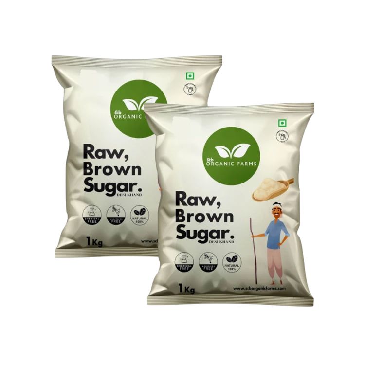SCB Organic Farms - Organic Brown Sugar Desi Khand