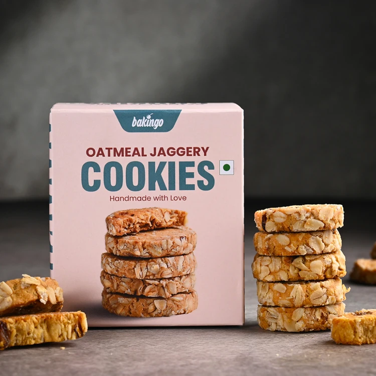 Bakingo Oatmeal Jaggery Cookies