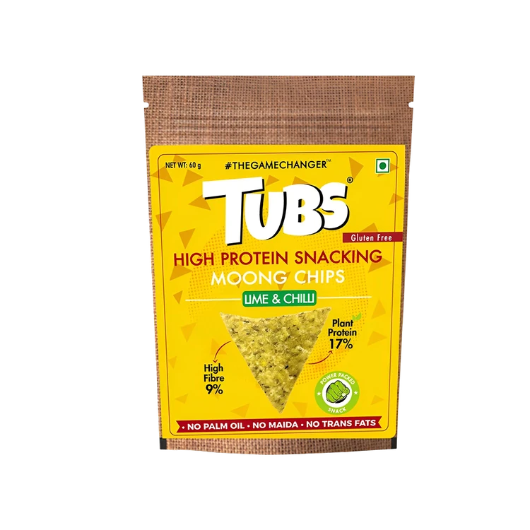 Tubs Lime n Chilli Moong Chips