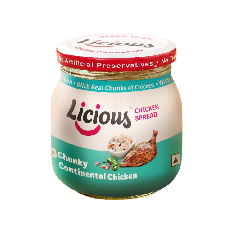 Licious Chunky Continental Chicken Spread