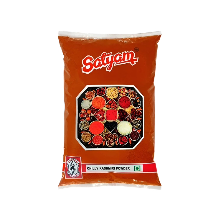 Satyam Kashmiri Red Chilli Powder (Kharada Pudi)