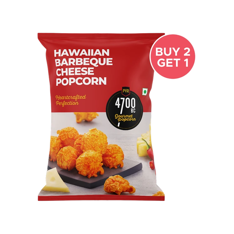4700BC Hawaiian Barbeque Cheese Popcorn, Gourmet - Buy 2 Get 1 Free