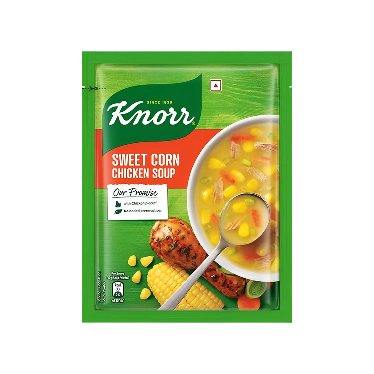 Knorr Sweet Corn Chicken Soup with No Added Preservatives