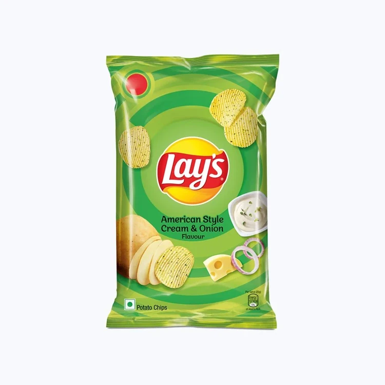 Lay's American Style Cream & Onion Flavour Potato Chips