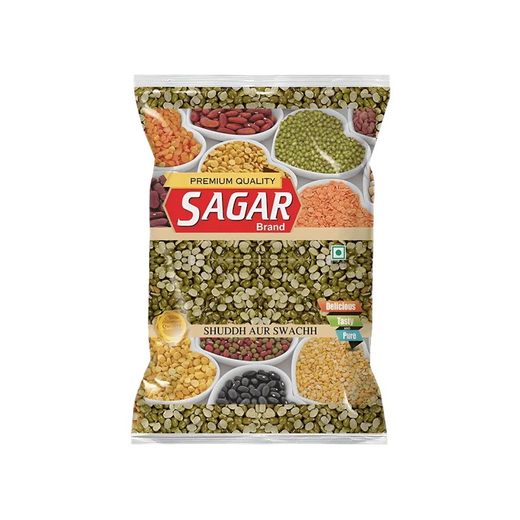 Sagar Green Moong Dal (Chilka) Split (Hesaru Kalu)