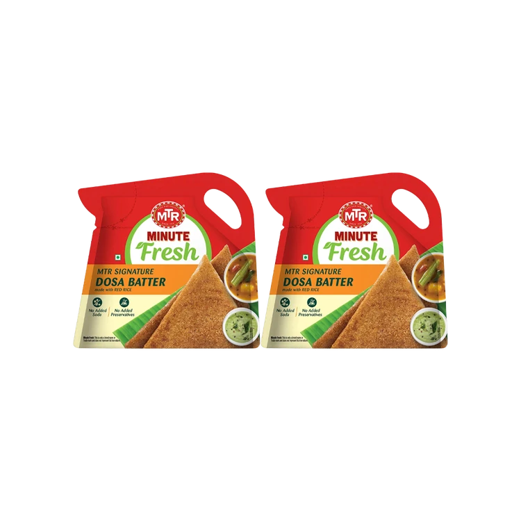 MTR Minute Fresh Signature Red Rice Dosa Batter - Pack of 2