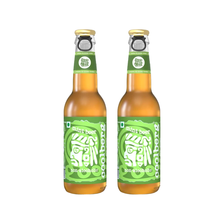 Coolberg Mint Non-Alcoholic Beer - Pack of 2