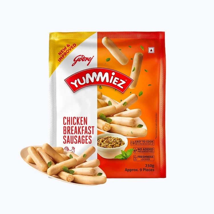 Godrej Yummiez Breakfast Chicken Sausage (Frozen)
