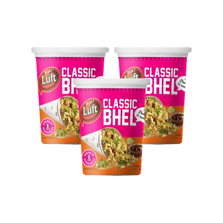 Wah Luft Bhelpuri - Pack of 3