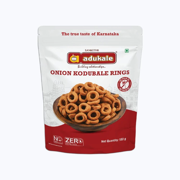 Adukale Onion Kodubale / Chakli