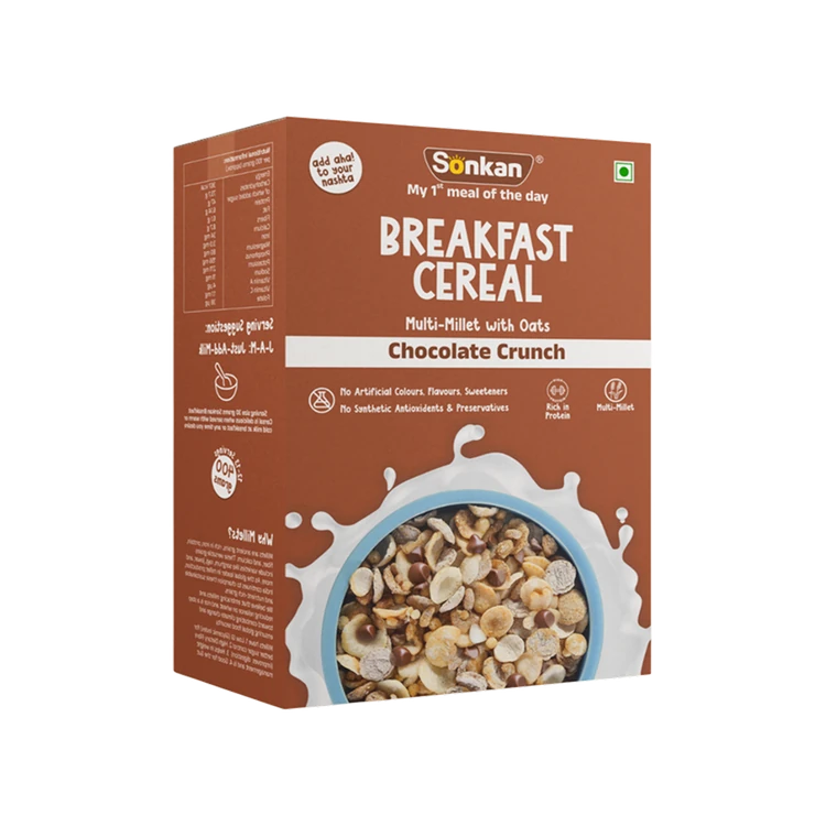 SONKAN Muesli - Millet Breakfast Cereal Chocolate Crunch