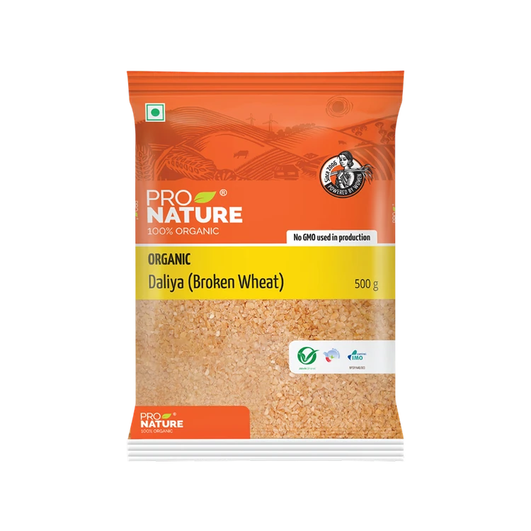 Pro Nature Organic Daliya (Broken Wheat)