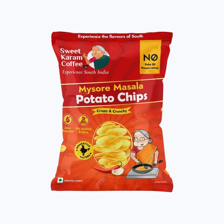 Sweet Karam Coffee Mysore Masala Potato Chips