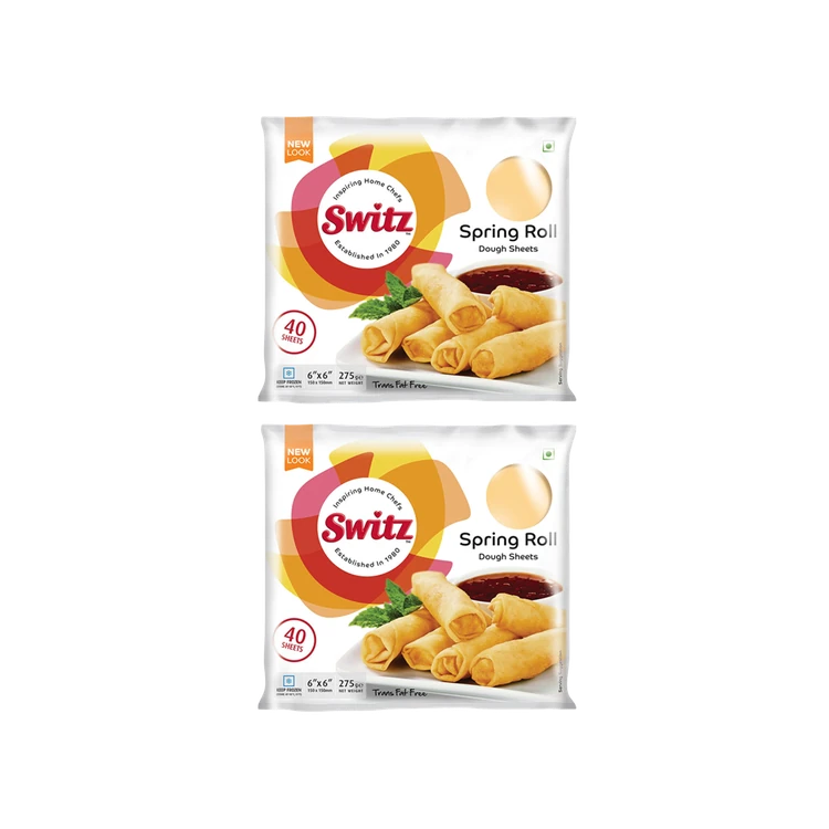 Switz Spring Roll Dough Sheets (Frozen) - Pack of 2