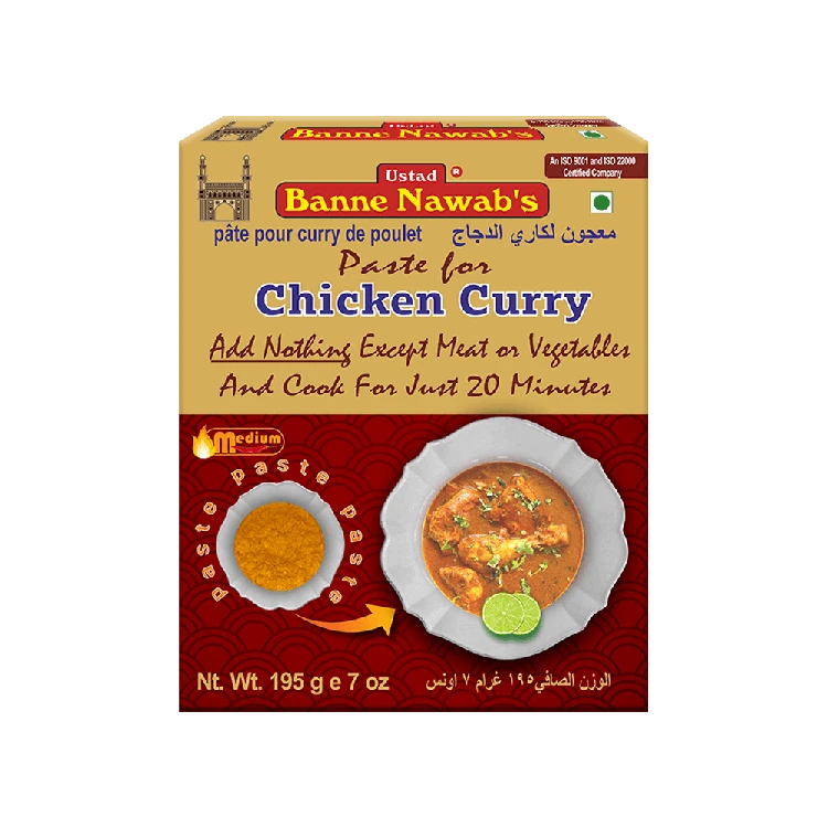Ustad Banne Nawab's Chicken Curry Paste