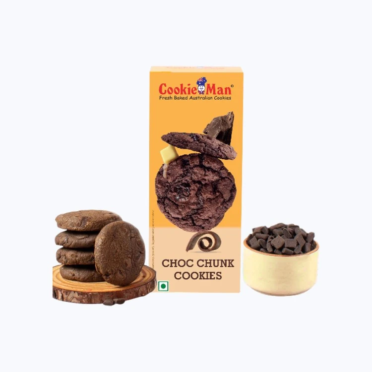 Cookieman Choc Chunk Chocolate Cookies Biscuits