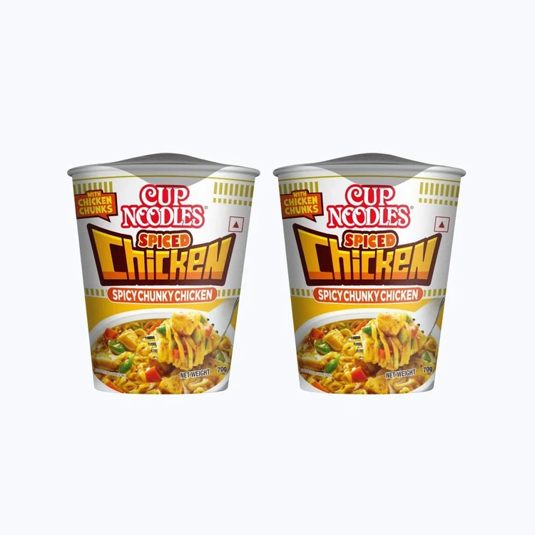 Nissin Spiced Chicken Cup Noodles - Pack of 2