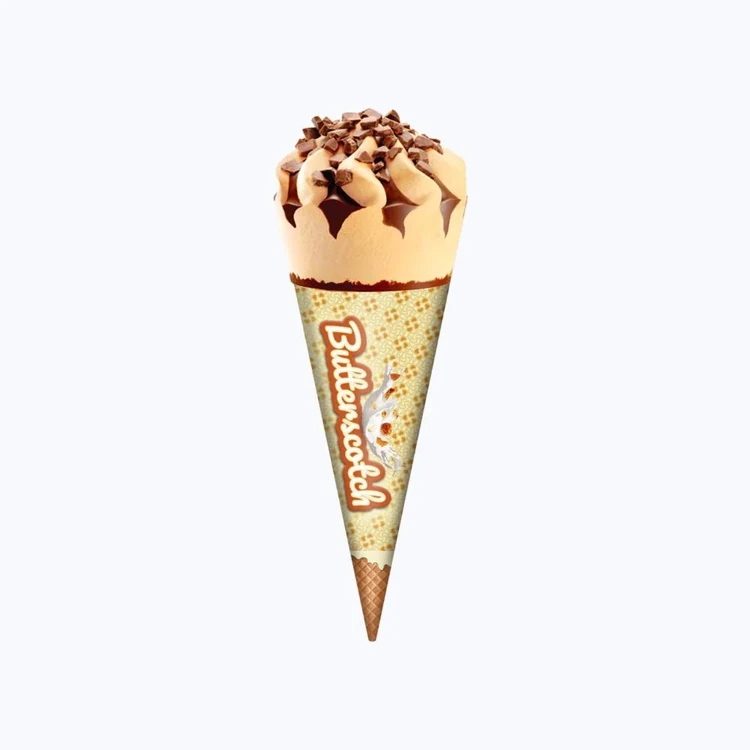 Hangyo Butterscotch Ice Cream Cone