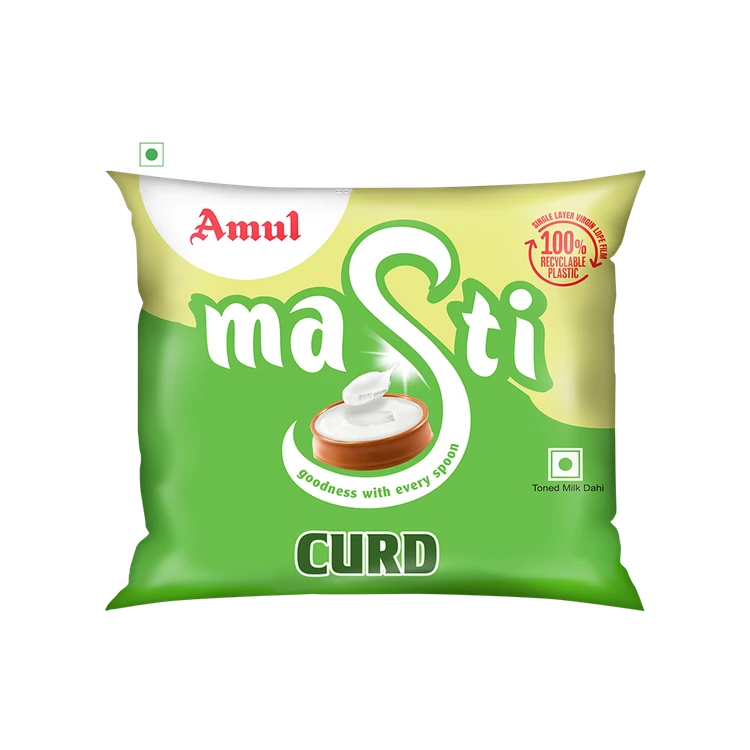 Amul Masti Pouch Curd