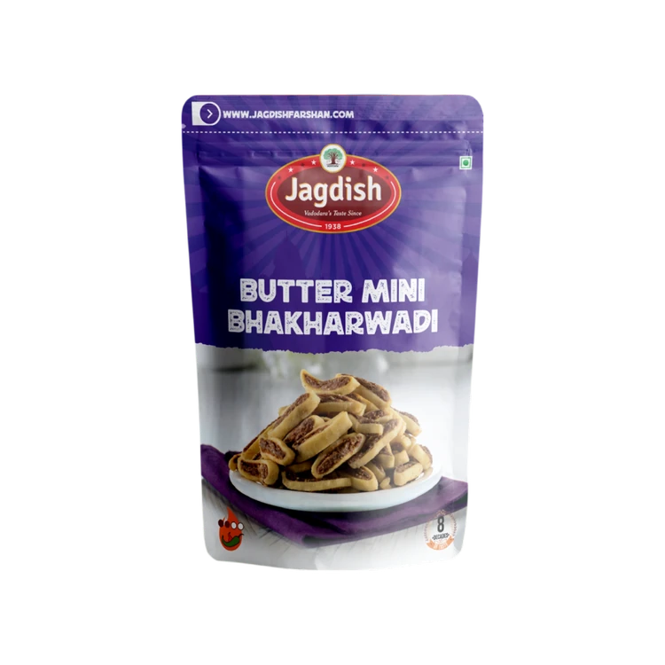 Jagdish Butter Mini Bhakarwadi Namkeen