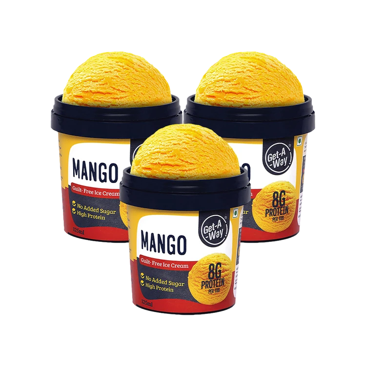 Get-A-Way Mango Ice Cream Cup - Pack of 3