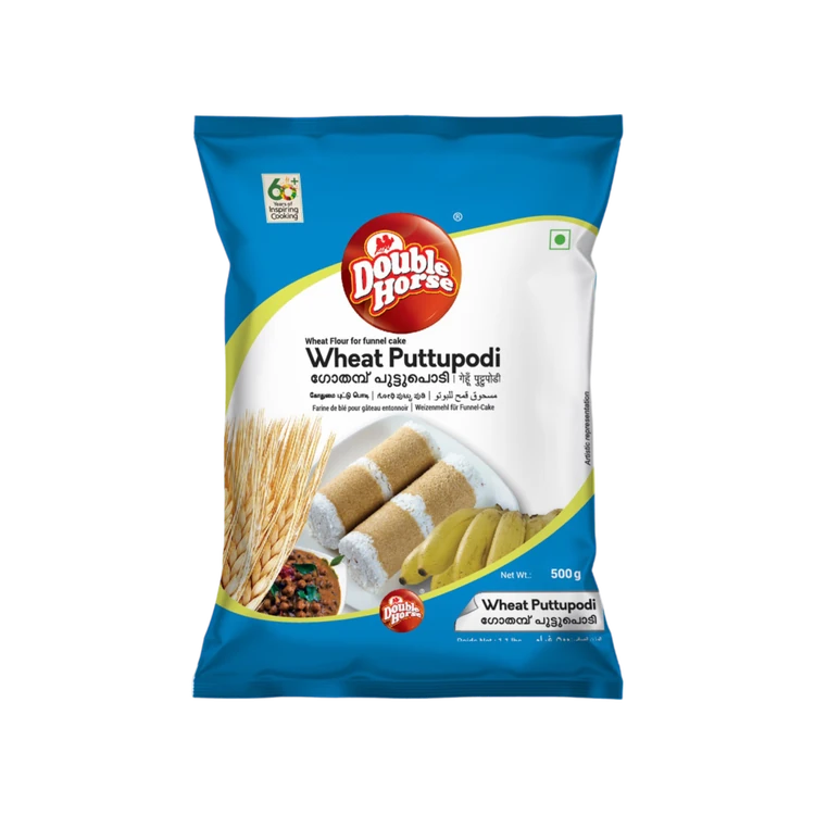 Double Horse Wheat Puttupodi (Puttu Pudi)