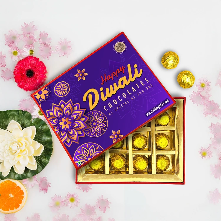 Exciting Lives Diwali Chocolate Gift Pack
