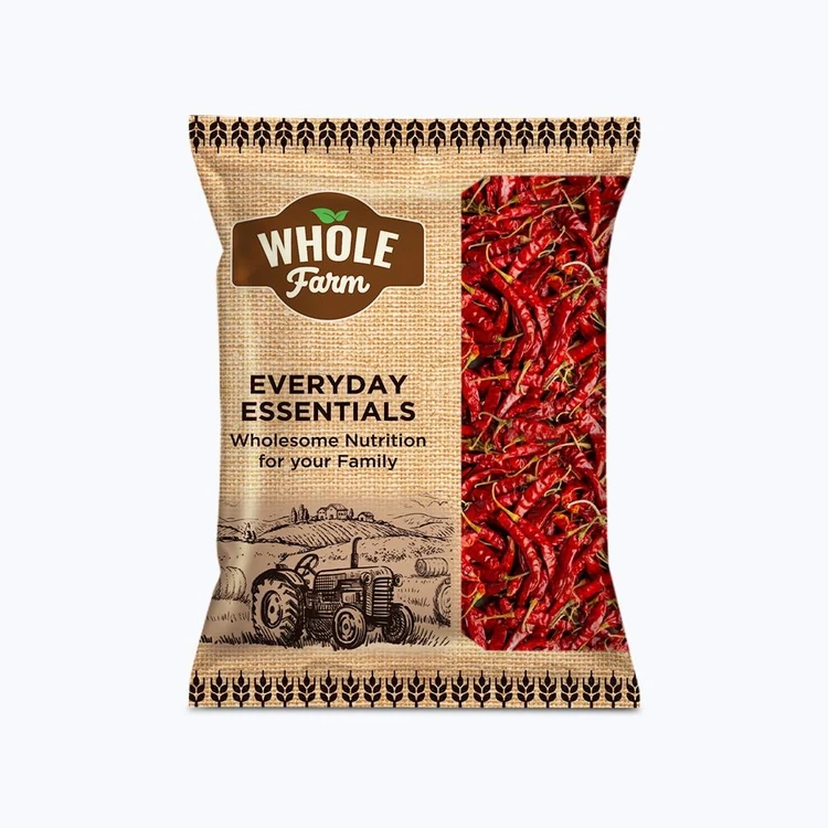 Whole Farm Premium Red Chilli Whole (Menasinakayi)