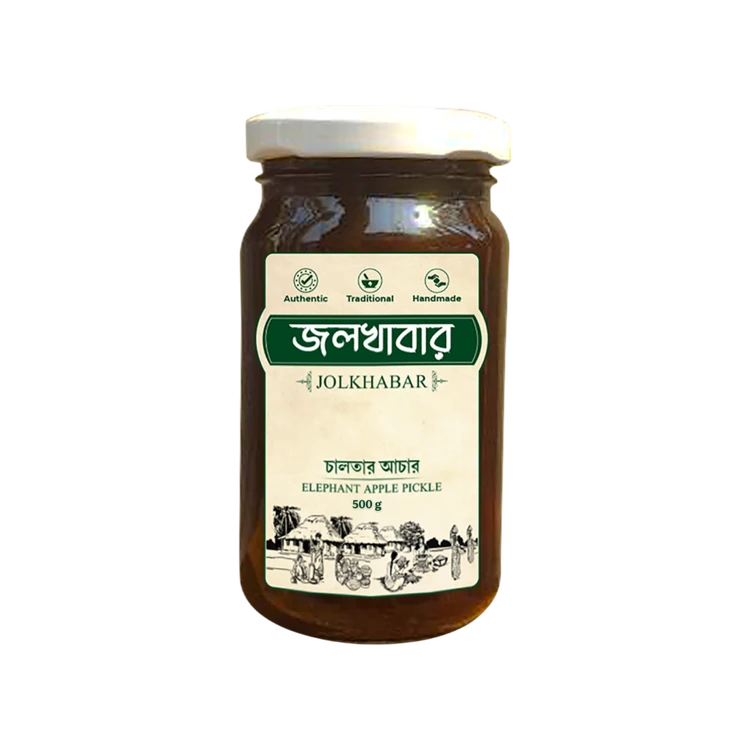 Jolkhabar Elephant Apple Pickle /Chalta Achar