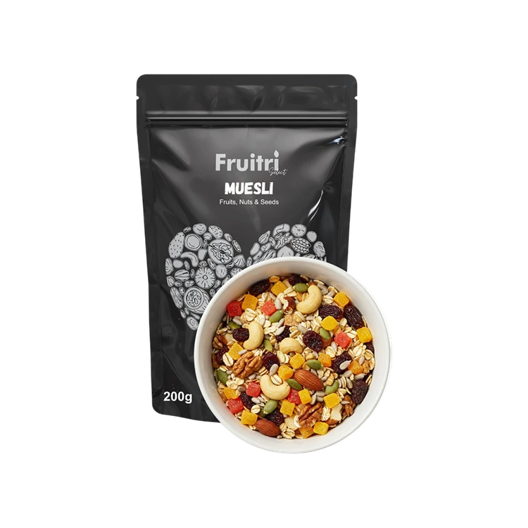 Fruitri Nutritious Muesli with Fruits, Nuts & Seeds