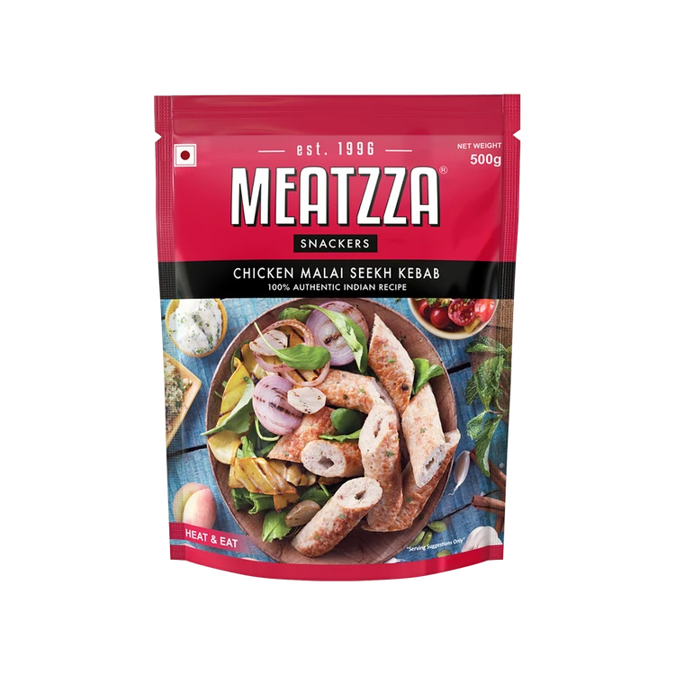 Meatzza Malai Chicken Seekh Kebab