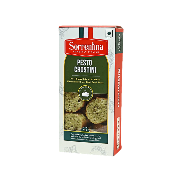 Sorrentina Pesto Crostini
